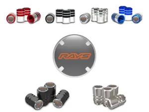 Rays Cappelli stelo Bici Finish Minimal